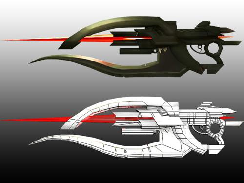 Halo4 Gun Concept Model preview image